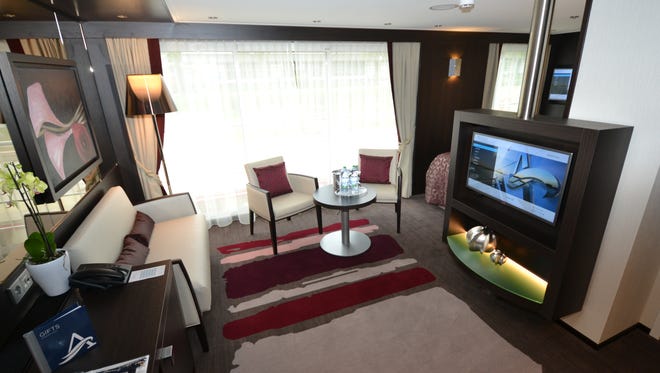 The Avalon Passion also features two Royal Suites, which at 300 square feet are 50% larger than Panorama Suites.