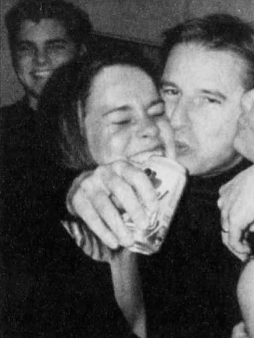 Photographs taken by a University of Missouri student show Iowa State coach Larry Eustachy with college-age women at a party near the school's campus. The negatives of the photos were provided to The Des Moines Register by the student, Sean Devereaux.