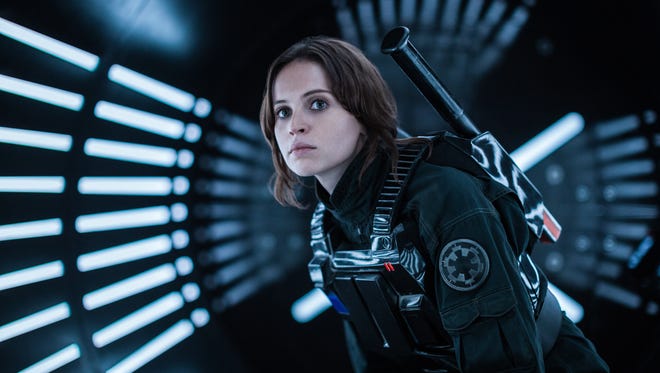 Felicity Jones stars as Jyn Erso, a Rebel with a cause, in 'Rogue One: A Star Wars Story.'