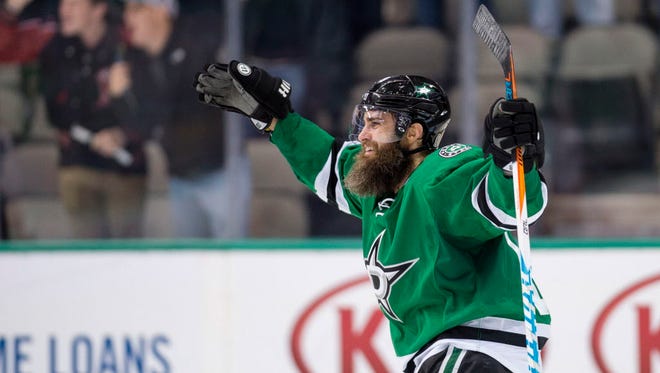 Patrick Eaves has been traded from the Stars to the Ducks.