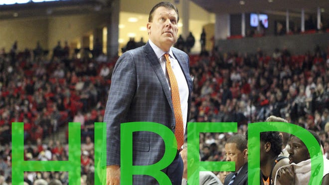 Brad Underwood was hired by Illinois to replace John Groce. Underwood left Oklahoma State after one season, where he went 20-13 in 2016-17 and went to the NCAA tournament.