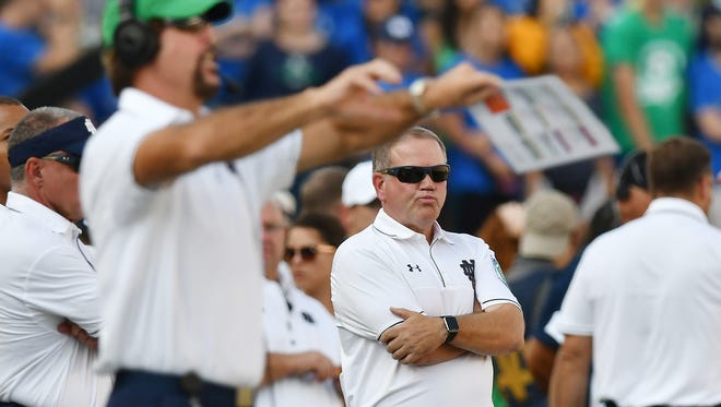 Notre Dame is 1-3, and coach Brian Kelly on Sunday fired defensive coordinator Brian VanGorder.