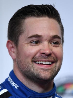 Ricky Stenhouse said he was all-in on the April Fool's Day prank girlfriend and fellow driver Danica Patrick pulled on social media.