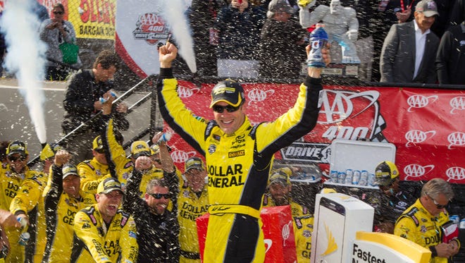 May 15: Matt Kenseth wins the AAA 400 Drive For Autism at Dover International Speedway.
