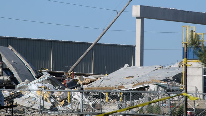 An explosion ripped through a corn mill plant at the Didion Milling complex in Cambria on May 31. Three workers died in the blast. A fourth died several days later in the hospital from injuries sustained in the blast. About a dozen workers at the plant were injured.