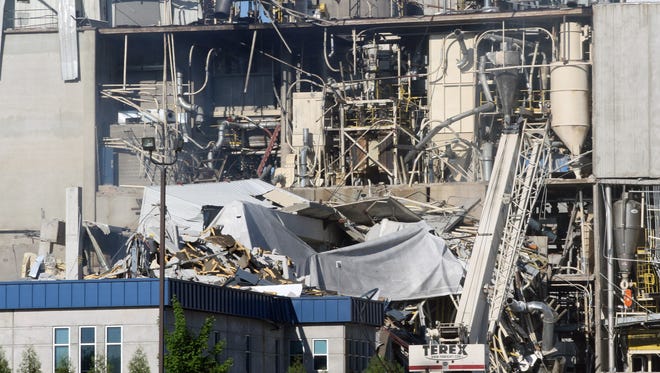 An explosion ripped through a corn mill plant at the Didion Milling complex in Cambria on May 31. Three workers died in the blast. A fourth died several days later in the hospital from injuries sustained in the blast. About a dozen workers at the plant were injured.