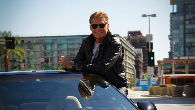 David Hasselhoff returns to U.S. television in the British series 'Hoff the Record.'