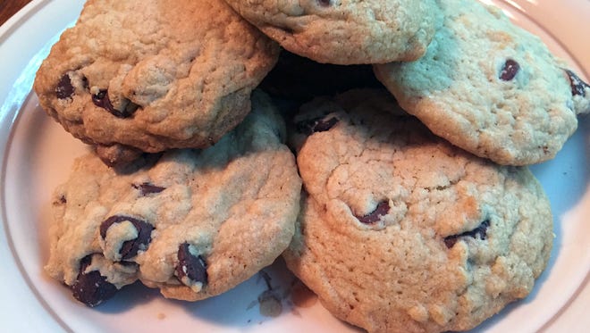 Grandma B's chocolate chip cookies are addictive, thus the family name for the recipe - nicotine cookies.