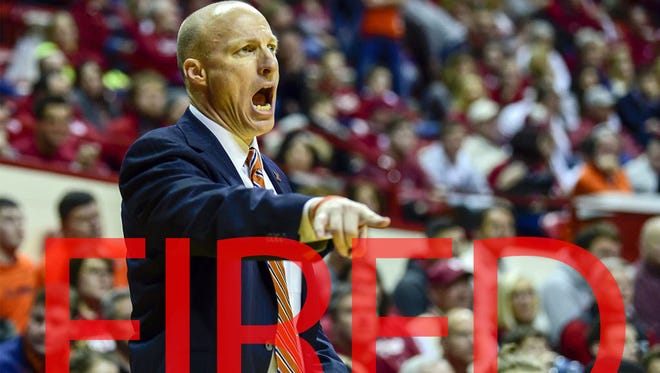 John Groce was fired by Illinois after going 95-75 with one NCAA tournament appearance in five seasons.