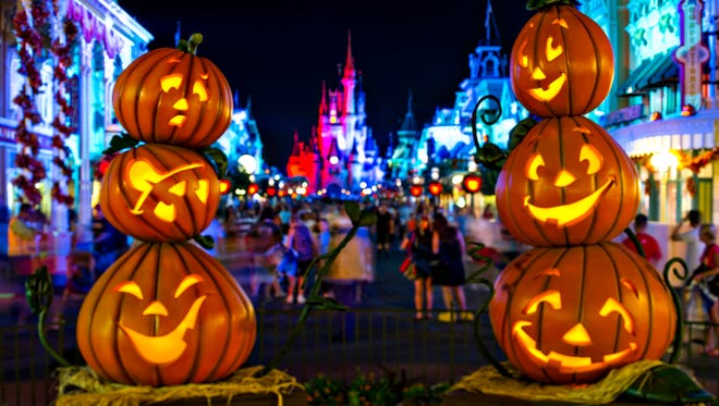 The Disney parks, however, tone down the terror and keep the seasonal proceedings family-friendly. In case there was any doubt, Florida's Disney World calls its event Mickey's Not-So-Scary Halloween Party.