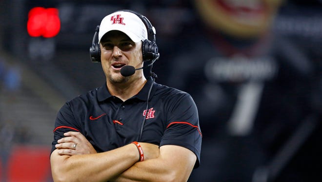 Houston Cougars head coach Tom Herman will be a target for every big-name school looking for a coach, including LSU.