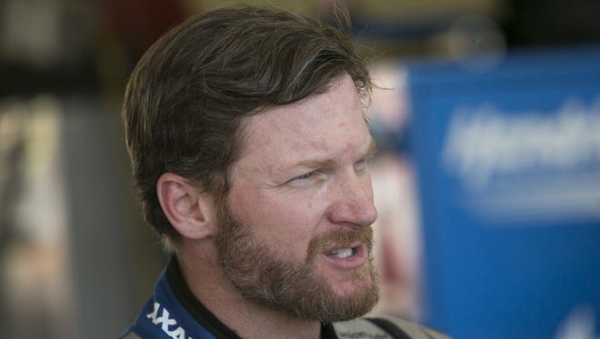 Dale Earnhardt Jr. tweeted with a NASCAR fan from Indonesia about President Trump's immigration ban.