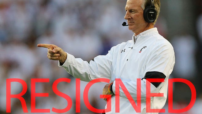 Tommy Tuberville stepped down on Dec. 4 after four seasons with Cincinnati.