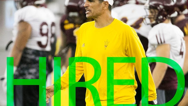 Nevada chose Jay Norvell as the next coach to lead the Wolf Pack on Dec. 8. He left his post at Arizona State as receivers coach and passing game coordinator.