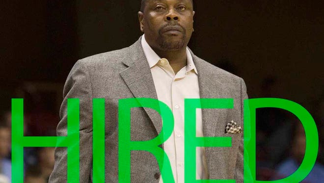 Georgetown hired former player and NBA assistant coach Patrick Ewing on April 3.