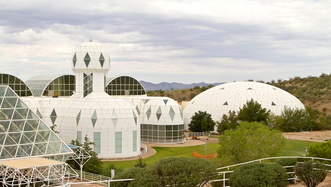 Arizona: Biosphere 2
Price: $20 for an adult ticket
Location: Tucson
The Grand Canyon is great, but one of the coolest things to do in Arizona for $20 is visit Biosphere 2. Housing multiple artificial ecosystems, Biosphere 2 conducts state-of-the-art research into topics as diverse as growing food on Mars and the effects of drought on the rainforest.
