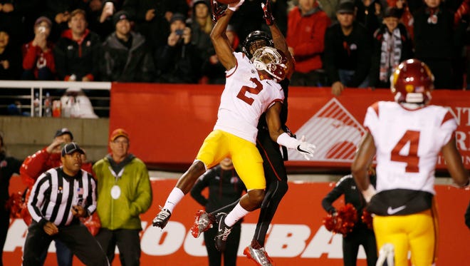 28. Dallas Cowboys — Adoree' Jackson, CB, Southern California: The winner of the Jim Thorpe Award as the country's top defensive back in 2016, Jackson would surely be made to order for a defense that lost four key defensive backs to free agency. Jackson's coverage skills will need some refinement, but that isn't the case on special teams — he scored eight times on returns for the Trojans.