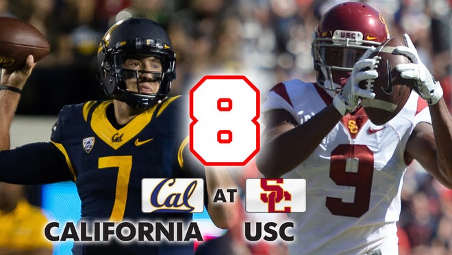 8. Cal at USC (Thursday at 10:30 p.m. ET, ESPN)