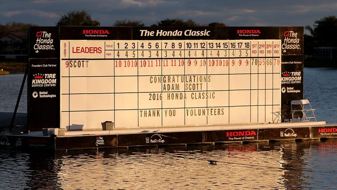 Adam Scott, Honda Classic at PGA National.