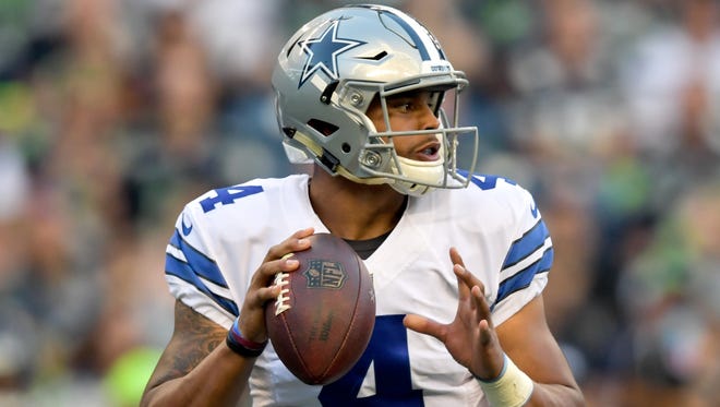 Dak Prescott has drawn raves for being a quick study and a level-headed leader.