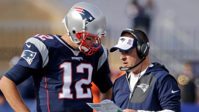 Patriots QB Tom Brady has enjoyed some great seasons with offensive coordinator Josh McDaniels.