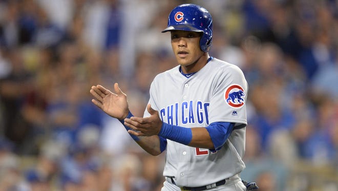 SS Addison Russell, Cubs: Russell bats.238 with 21 homers and 95 RBI this season, his second in the majors.