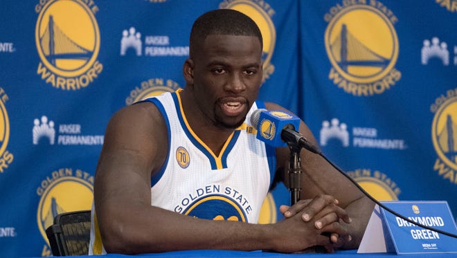 Draymond Green says the Warriors aren't worried about being booed this season.