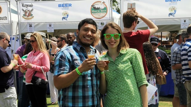 More than 125 international and American craft beers are paired with food vendors and live music.