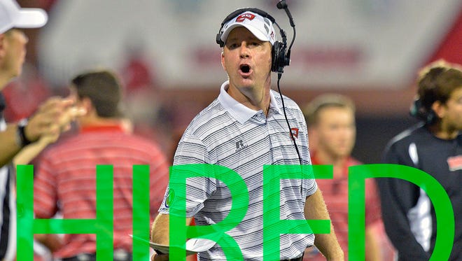 Jeff Brohm left Western Kentucky to take the head coaching job at Purdue on Dec. 5.