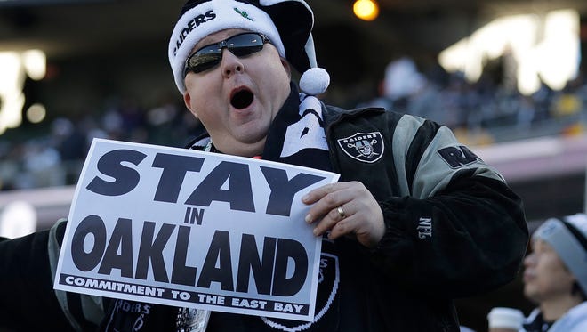 Raiders fans want the team to stay in Oakland, but a move to Las Vegas seems to be all but done.