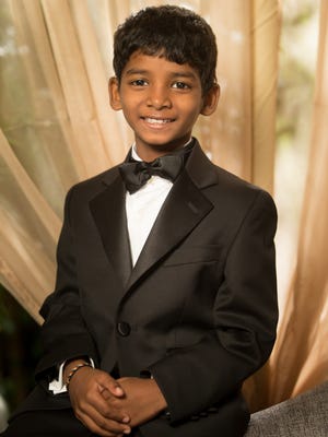 First-time actor Sunny Pawar, 8, plays the young Saroo Brierley in the true story 'Lion.'