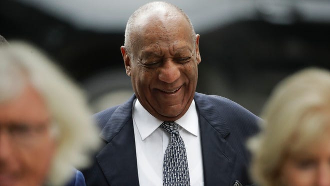 Bill Cosby arrives at a pre-trial hearing in his sexual-assault case in Norristown, Pa., Aug. 22, 2017.