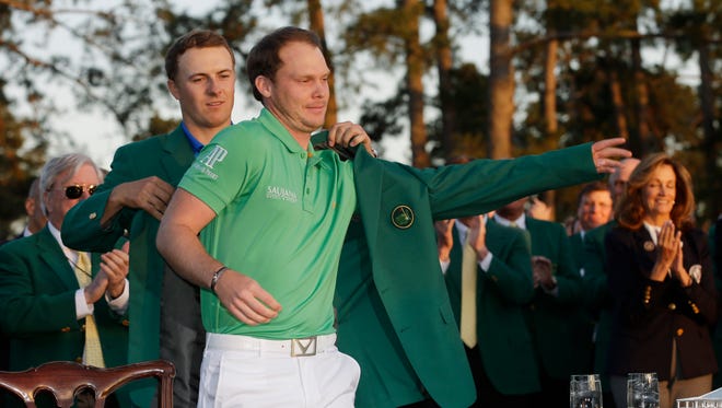 Danny Willett, The Masters golf tournament at Augusta National Golf Club.