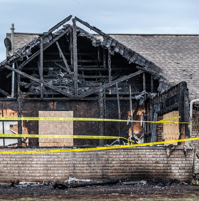 Multiple departments responded to a residential fire at W309N7442 Northern Dancer Run in Merton on Saturday afternoon, May 11, 2019. No injuries were reported however the home was extensively damaged as seen on Sunday, May 12.