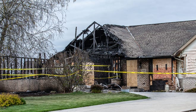 Multiple departments responded to a residential fire at W309N7442 Northern Dancer Run in Merton on Saturday afternoon, May 11, 2019. No injuries were reported however the home was extensively damaged as seen on Sunday, May 12.
